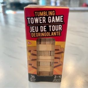 Mini Travel Pocket-Sized Tumbling Tower Game Drinking Game Family Game Night